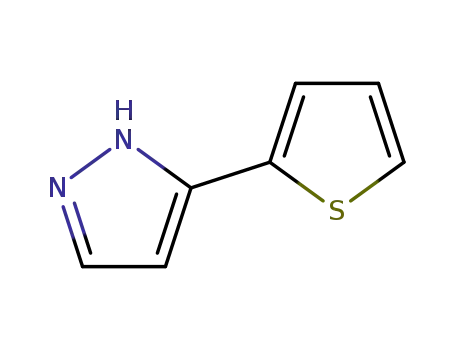 Molecular Structure of 219863-71-5 (5-(Thiophen-2-yl)-1H-pyrazole)