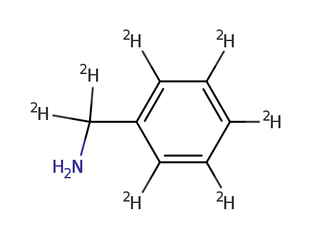 Molecular Structure of 167750-79-0 (BENZYL-D7-AMINE)