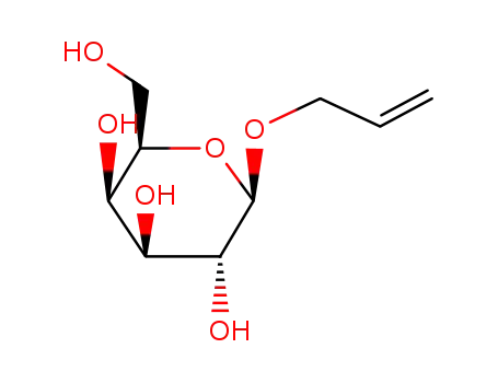 Molecular Structure of 2595-07-5 (ALLYL-BETA-D-GALACTOPYRANOSIDE)