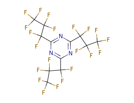 2,4,6-TRIS(HEPTAFLUOROPROPYL)-1,3,5-TRIAZINE