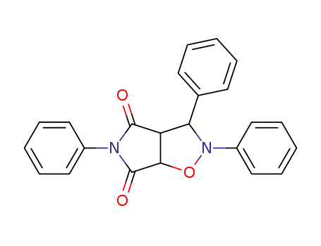 Molecular Structure of 21939-12-8 (2,3,5-Triphenyl-tetrahydro-pyrrolo[3,4-d]isoxazole-4,6-dione)