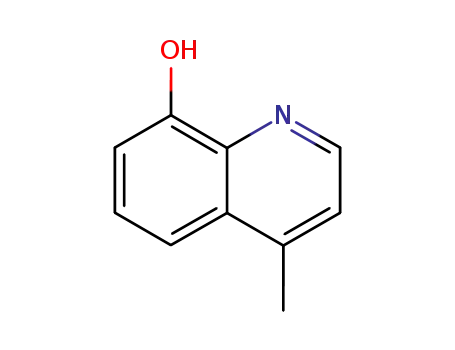 Molecular Structure of 3846-73-9 (4-Methylquinolin-8-ol)