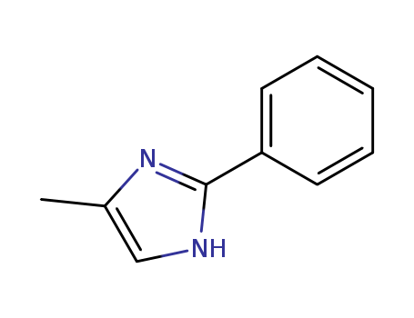 827-43-0,4-Methyl-2-phenyl-1H-imidazole,1H-Imidazole,4-methyl-2-phenyl- (9CI); Imidazole, 4(or 5)-methyl-2-phenyl- (6CI,7CI,8CI);2-Phenyl-4-methylimidazole; 2P4MZ; 4-Methyl-2-phenylimidazole; Curezol 2P4MZ