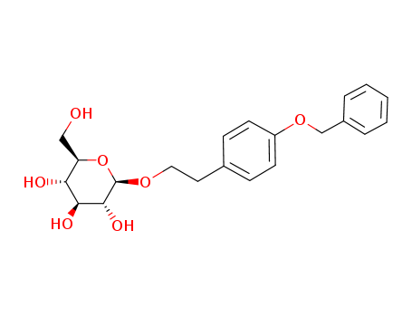 2-(4-benzyloxyphenyl)ethyl β-D-glucopyranoside