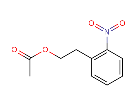 Molecular Structure of 833-43-2 (o-nitrophenethyl acetate)