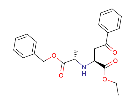 Molecular Structure of 87269-98-5 ((1'S,2S)-2-(1'-Methyl-2'-oxo-2'-phenylmethoxy-ethylamino)-4-oxo-4-phenyl-buttersaeure-ethylester)