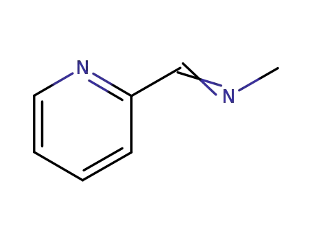 Molecular Structure of 7032-20-4 (Methanamine, N-(2-pyridinylmethylene)-)
