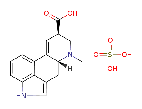 Molecular Structure of 88133-12-4 (lysergic acid sulfate)