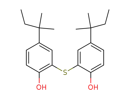 Molecular Structure of 98-26-0 (2,2'-thiobis[4-tert-pentylphenol])