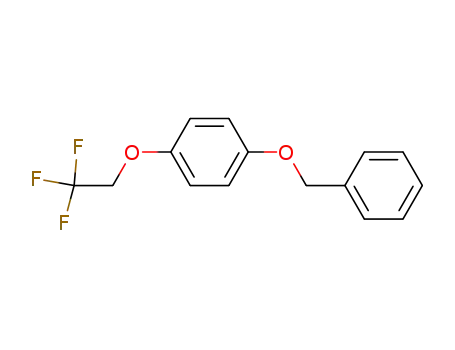 Molecular Structure of 200956-20-3 (1-(BENZYLOXY)-4-(2,2,2-TRIFLUOROETHOXY)BENZENE)