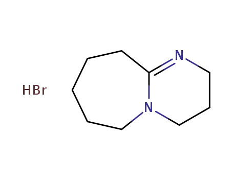 Molecular Structure of 613257-41-3 (1,8-diazabicyclo[5.4.0]undec-7-ene hydrobromide)