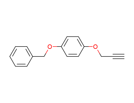 Benzene,1-(phenylmethoxy)-4-(2-propyn-1-yloxy)-
