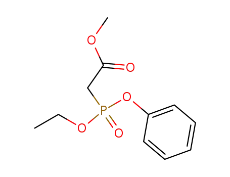 Acetic acid, (ethoxyphenoxyphosphinyl)-, methyl ester