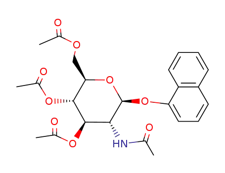 (1'-NAPHTHYL) 2-ACETAMIDO-3,4,6-TRI-O-ACETYL-2-DEOXY-BETA-D-GLUCOPYRANOSIDE