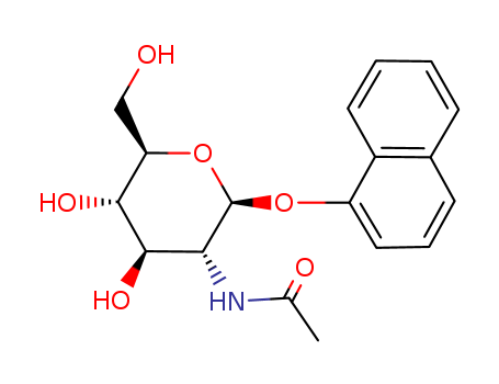 b-D-Glucopyranoside,1-naphthalenyl 2-(acetylamino)-2-deoxy-