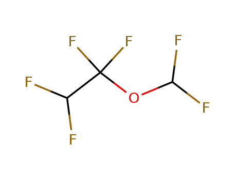 Molecular Structure of 32778-11-3 (3-(Difluoromethoxy)-1,1,2,2-tetrafluoropropane)