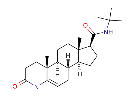 (4aR,4bS,7S,9aS,9bS,11aR)-N-tert-Butyl-4a-methyl-2-oxo-2,4a,4b,5,6,6a,7,8,9,9a,9b,10,11,11a-tetradecahydro-1H-indeno[5,4-f]quinoline-7-carboxamide