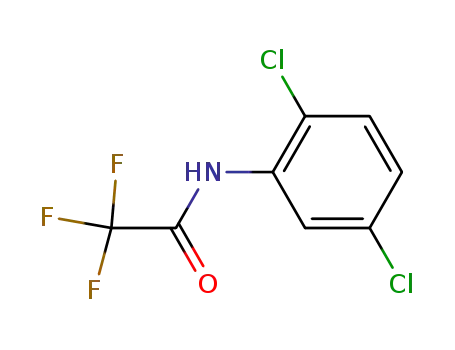Molecular Structure of 328-11-0 (2-TRIFLUOROACETAMIDE-1,4-DICHLOROBENZENE)