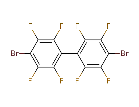 Molecular Structure of 10386-84-2 (4,4'-DIBROMOOCTAFLUOROBIPHENYL)