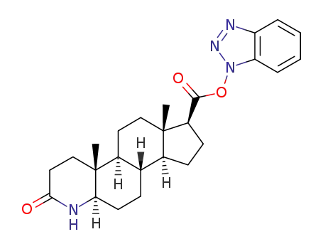 benzotriazol-1'-yl 3-oxo-4-aza-5α-androstane-17β-carboxylate