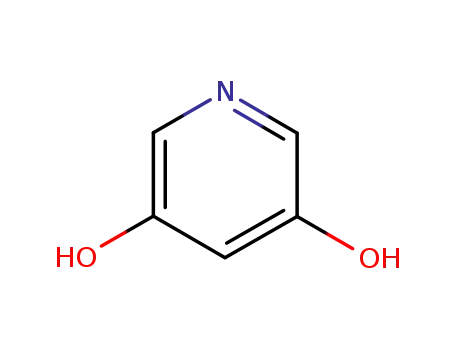 Molecular Structure of 3543-02-0 (3,5-DIHYDROXYPYRIDINE)