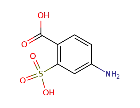 Molecular Structure of 527-76-4 (4-AMINO-2-SULFOBENZOIC ACID)