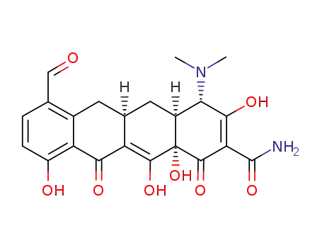 Molecular Structure of 1035655-10-7 (7-formylsancycline)