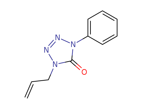 5H-Tetrazol-5-one, 1,4-dihydro-1-phenyl-4-(2-propenyl)-