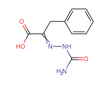 Molecular Structure of 81118-82-3 (phenyl pyruvic acid semicarbazone)