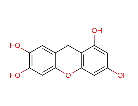 Molecular Structure of 105904-53-8 (xanthene-1,3,6,7-tetraol)