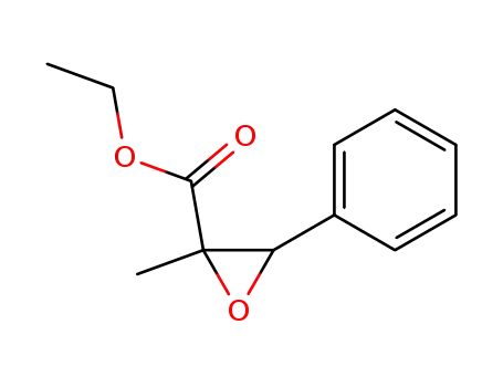 Molecular Structure of 41232-97-7 (Oxiranecarboxylic acid, 2-methyl-3-phenyl-, ethyl ester)