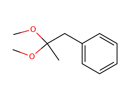 Molecular Structure of 26163-01-9 (Benzene, (2,2-dimethoxypropyl)-)