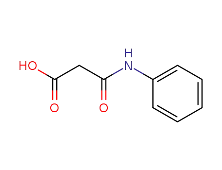 Molecular Structure of 15580-32-2 (3-ANILINO-3-OXOPROPANOIC ACID)