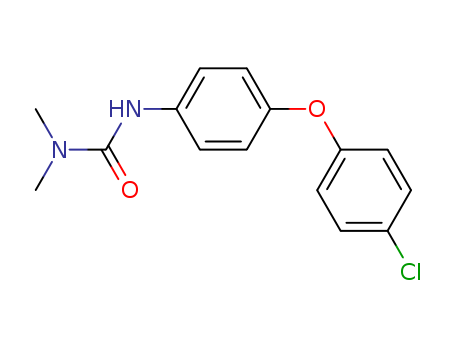 1982-47-4,CHLOROXURON,Urea,3-[p-(p-chlorophenoxy)phenyl]-1,1-dimethyl- (7CI,8CI);3-[4-(p-Chlorophenoxy)phenyl]-1,1-dimethylurea;3-[p-(p-Chlorophenoxy)phenyl]-1,1-dimethylurea; C 1983; Chloroxuron; Gesamoos;N-4-(p-Chlorophenoxy)phenyl-N',N'-dimethyl urea;N1-[4-(4-Chlorophenoxy)phenyl]-N,N-dimethylurea; Norex; Tenoran