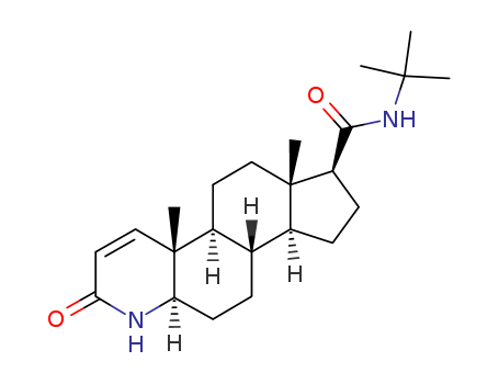 98319-26-7,Finasteride,Proscar (TN);Finasteride (USP);Finpecia;4-Azaandrost-1-ene-17-carboxamide, N-(1,1-dimethylethyl)-3-oxo-, (5alpha,17beta)-;Proscar;Finastid;Propecia (TN);Propecia;MK-0906;MK 906;Finasteride [USAN:BAN:INN];MK-906;Prostide;Chibro-Proscar;Finasterida [INN-Spanish];Finasteridum [INN-Latin];N-tert-butyl-4-aza-5alpha-androsta-3-oxo-17beta-carboxamide;Finasteride 99%;