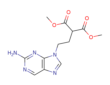 dimethyl 2-(2-(2-aminopurine-9-yl)ethyl)malonate