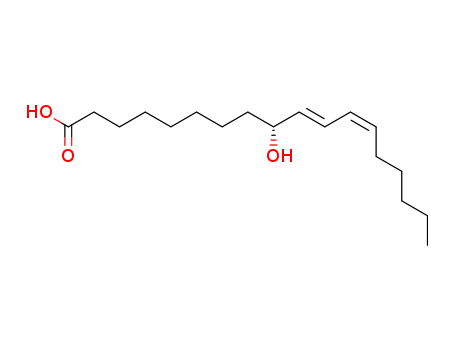 10,12-Octadecadienoicacid, 9-hydroxy-, (9R,10E,12Z)-(10075-11-3)