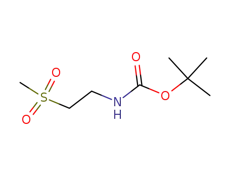 tert-butyl 2-(methylsulfonyl)ethylcarbamate