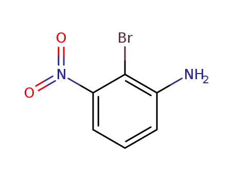 Molecular Structure of 35757-20-1 (2-Bromo-3-nitroaniline)