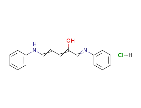 Molecular Structure of 17315-76-3 (2-HYDROXYGLUTACONDIANIL HYDROCHLORIDE)