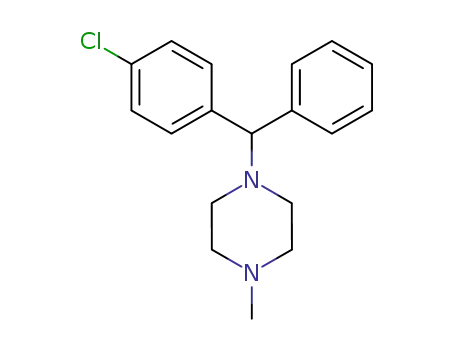 Molecular Structure of 82-93-9 (CHLORCYCLIZINE)