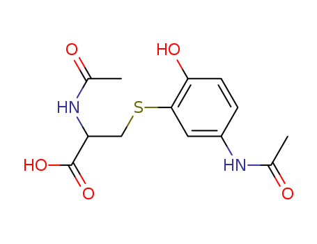 L-Cysteine,N-acetyl-S-[5-(acetylamino)-2-hydroxyphenyl]-