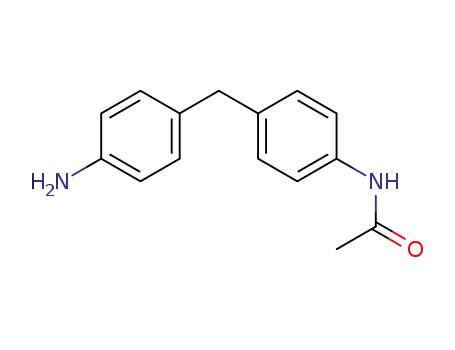 Molecular Structure of 24367-94-0 (N-acetyl-4,4'-diaminodiphenylmethane)