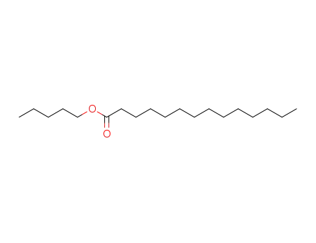Molecular Structure of 10484-35-2 (pentyl myristate)
