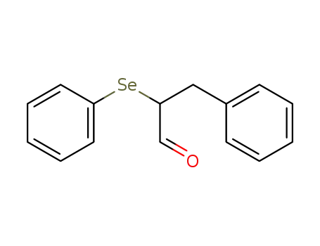 Molecular Structure of 84782-53-6 (Benzenepropanal, a-(phenylseleno)-)