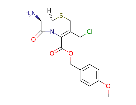 (1α)-4-(Chloromethyl)-7-oxo-8β-amino-2-thia-6-azabicyclo[4.2.0]octa-4-ene-5-carboxylic acid 4-methoxybenzyl ester