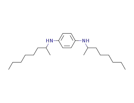Molecular Structure of 103-96-8 (N,N'-BIS(1-METHYLHEPTYL)-P-PHENYLENEDIAMINE)