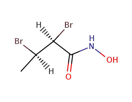 Molecular Structure of 114959-87-4 ((+/-)-<i>erythro</i>-2,3-dibromo-butyrohydroxamic acid)