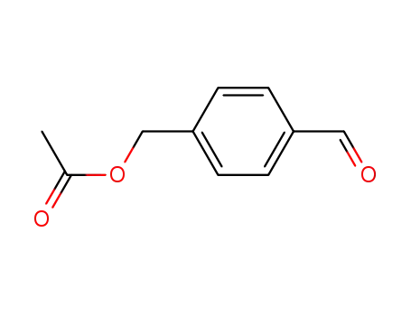 Molecular Structure of 54549-74-5 (Acetic acid 4-formylbenzyl ester)