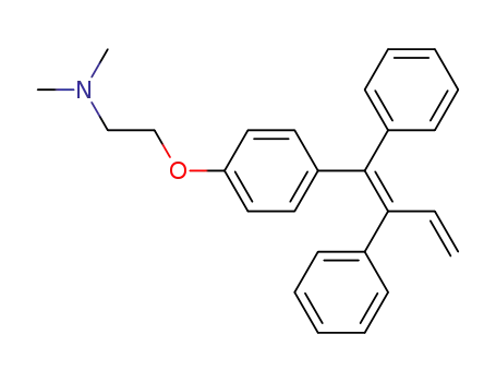 Molecular Structure of 604010-60-8 ((Z)-2-(4-(1,2-diphenylbuta-1,3-dien-1-yl)phenoxy)-N,N-dimethylethanamine)